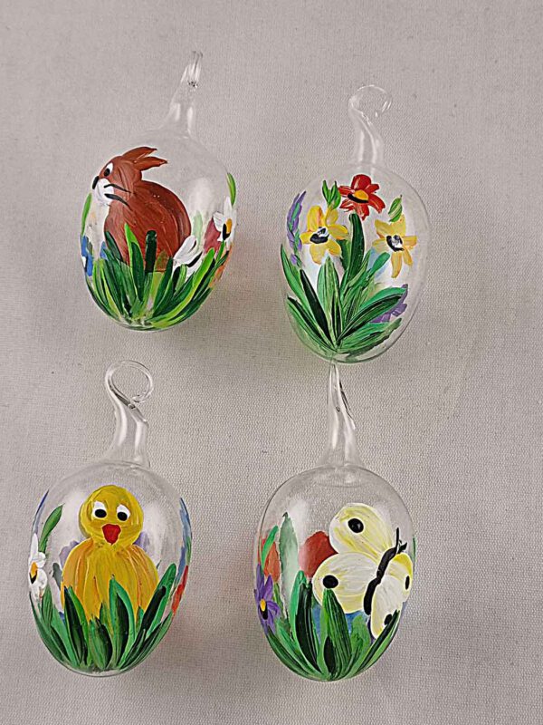 Ostereier klein im 4er Set – Farbvariante 3