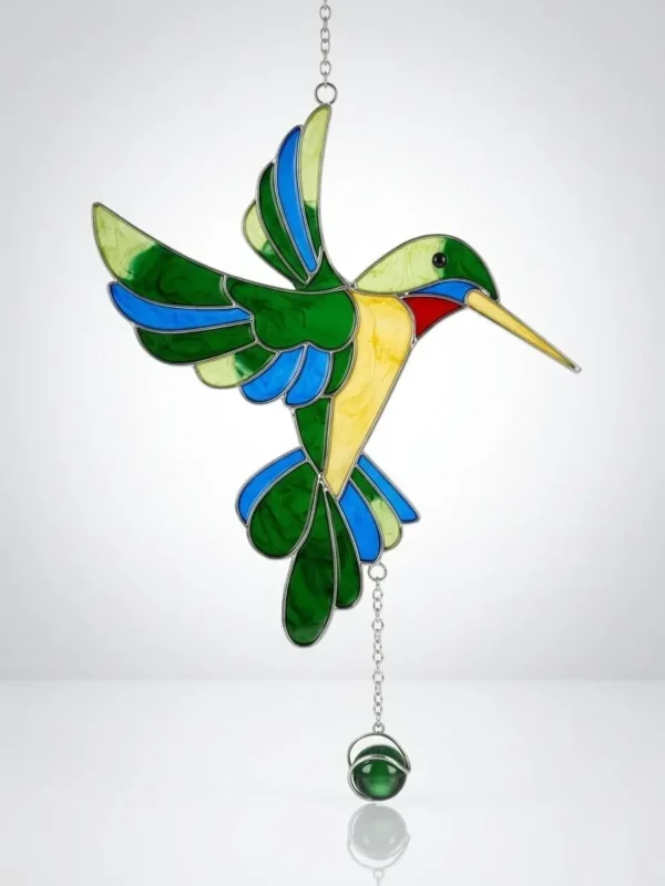 Fensterbild Kolibri grün – Ansicht 2