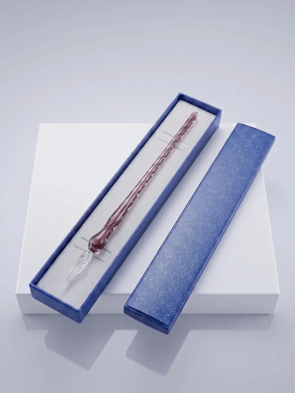 Glasschreiber rosa im Etui